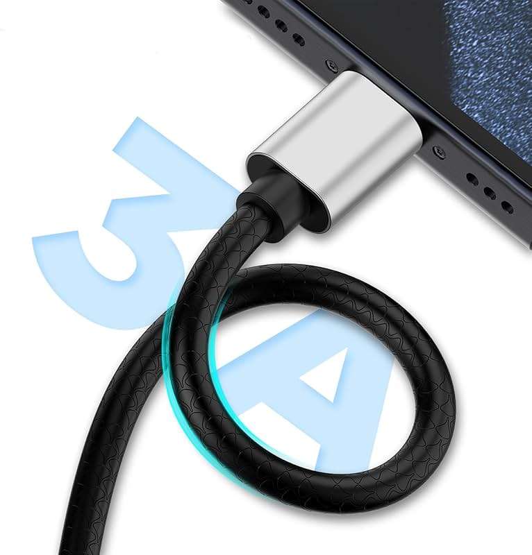 USB Type C Cable 10ft, [2 Pack] USB A 2.0 to USB-C 10 ft Type C Fast Charger Extra Long Durable TPE USBC to USBA Cord for iPhone 17/16/15 Pro Plus Pro Max Samsung Galaxy A10/A20/A51/S10/S9 Plus/Note 9 - Image 2