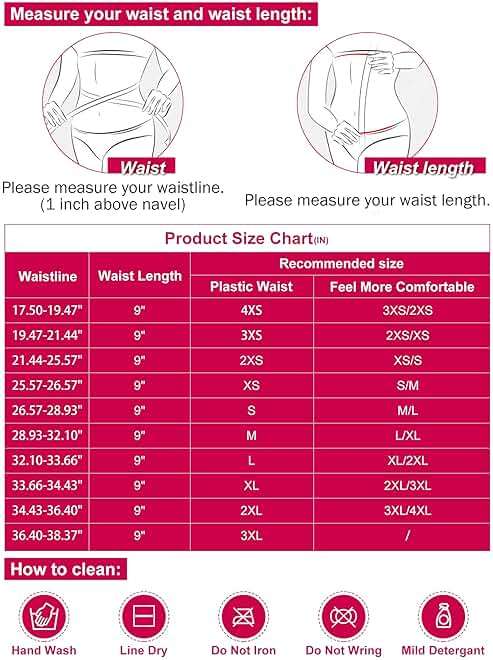 Atbuty Short Torso Waist Trainers Cincher Corset Underbust Body Shaper Latex Sport Girdle - Image 6
