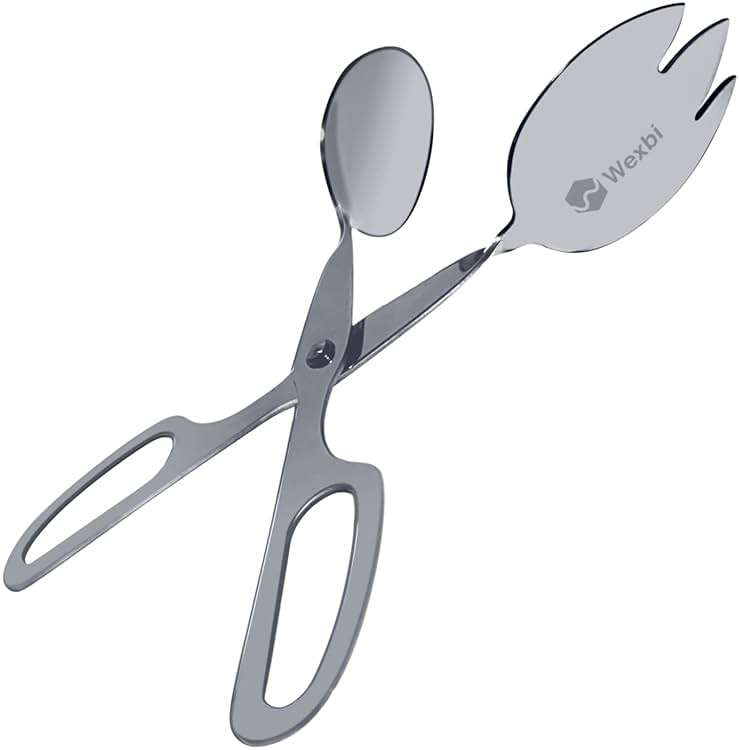 Salad Tongs 10-Inch – Heavy Duty Stainless Steel Serving Tongs for Salad, BBQ, Buffet, Kitchen & Party Use - Image 9