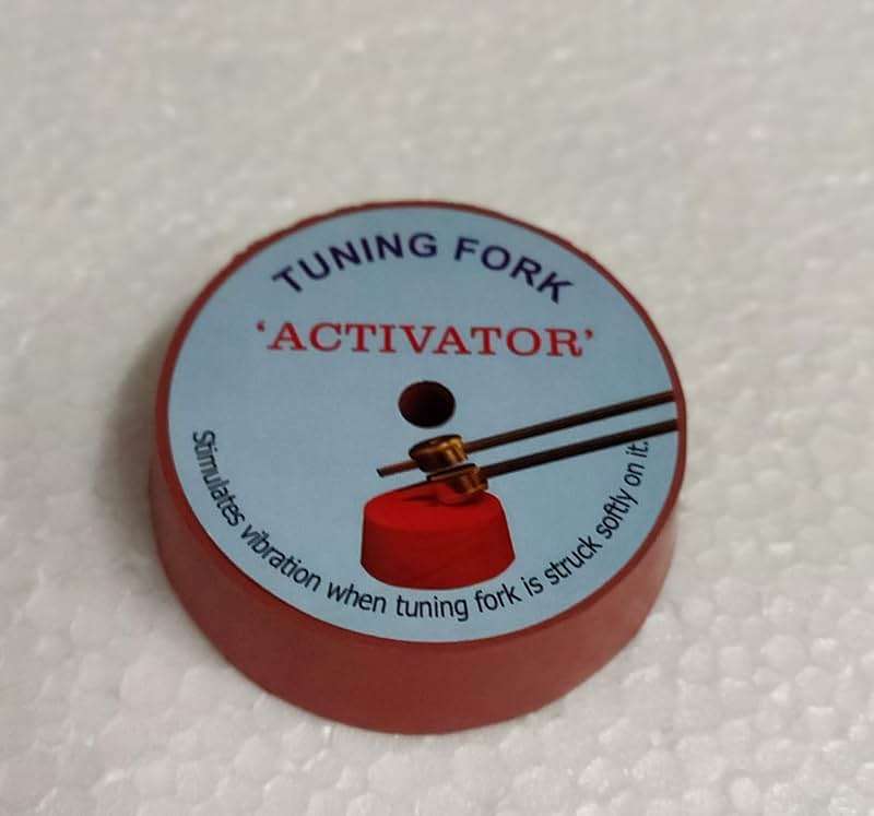 Rubber ACTIVATOR with Hole Big Size Tuning Fork Accessory by Tuningforkshop - Image 1