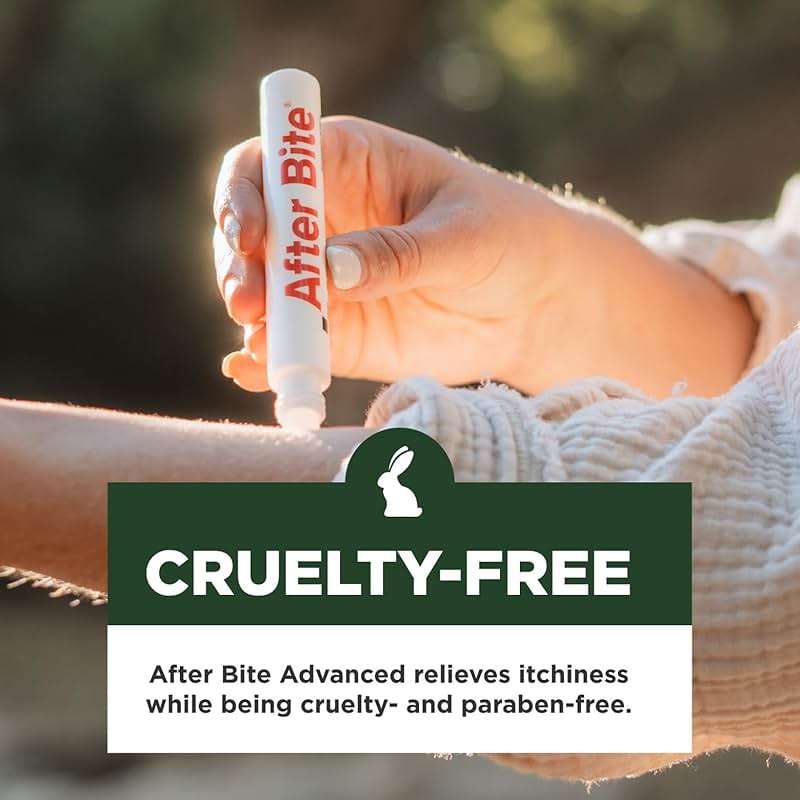 After Bite Advanced Formula - Itch Relief with Sodium Bicarbonate - Ideal for Mosquito & Fire Ant Bites, Bees & More - Portable Pen Applicator - 0.5 oz (4 Pack) - Image 5