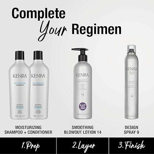 Kenra Smoothing Blowout Lotion 14 | Ultra-Fine Blowout Spray | Up To 4 Days Without Frizz | Enhances Smoothness & Manageability Of A Blowout | Thermal Protection | Medium To Coarse Hair - Image 5