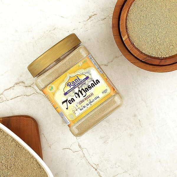 Rani Tea (Chai) Masala Indian Spice Blend 16oz (1lb) 454g Bulk PET Jar ~ All Natural | Vegan | Gluten Friendly | Salt & Sugar Free | NON-GMO | No Colors | Indian Origin - Image 3