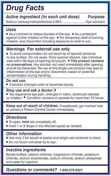 TheraTears Dry Eye Therapy Lubricating Eye Drops for Dry Eyes, Preservative Free eye drops, 30 Single-Use Vials - Image 9