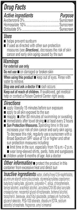 Amazon Basics Sport Sunscreen Lotion SPF 30, Water Resistant (80min), Formulated without Octinoxate & Oxybenzone, Broad Spectrum UVA/UVB Protection, 8 Fluid Ounce - Image 4