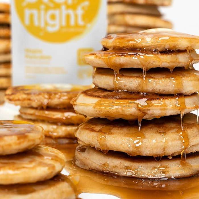 Oats Overnight - Maple Pancakes - Vegan, 20g Protein, High Fiber Breakfast Shake - Gluten Free, Non GMO Oatmeal (2.5 oz per meal) (8 Pack) - Image 5