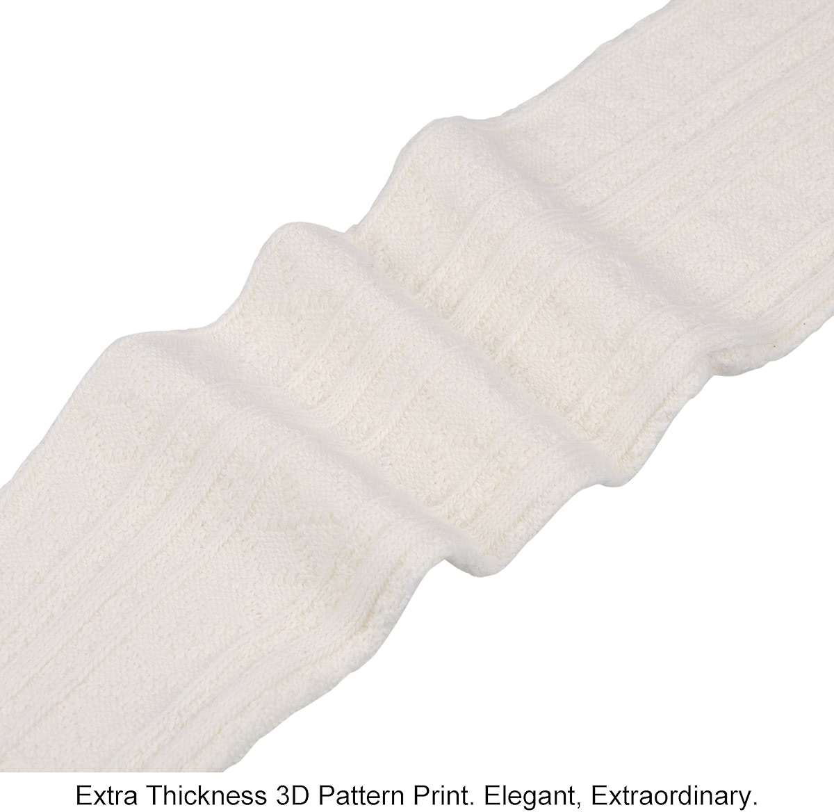 Joyingtwo Plus SizeThigh High Socks for Women Cotton Over the Knee Stockings Leg Warmers - Image 5