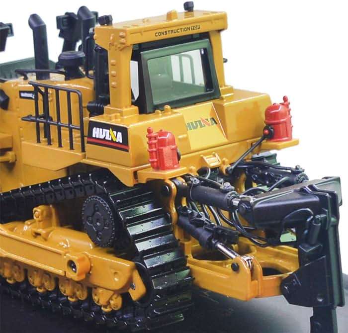 Ailejia 1/50 Scale Diecast Truck Alloy Models Bulldozer Vehicle Construction Vehicle Model Engineering Car Toy boy Gift (Bulldozer) - Image 5
