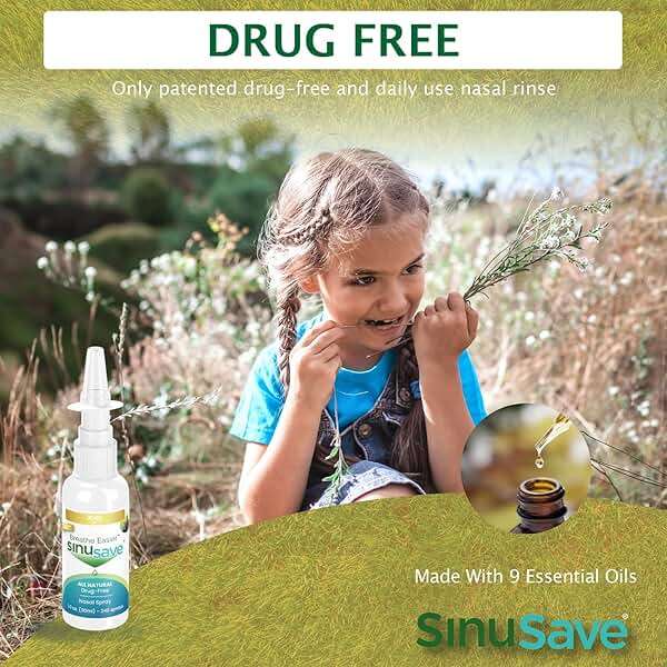 Sinusave Kids Strength / All-Natural, Drug Free, Nasal Wash & Allergy Spray / Sinus Spray for Fast Relief from Nasal Congestion - 1 oz - Image 5