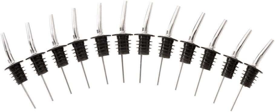 Barfly Cocktail Liquor Pourer, Set of 12, Stainless - Image 5