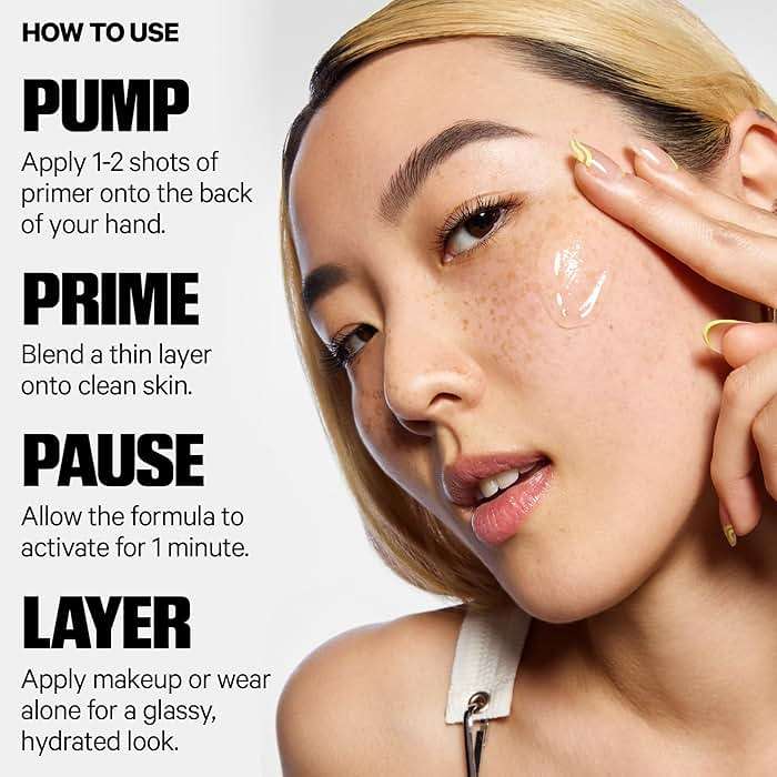 Milk Makeup Hydro Grip Primer with Hyaluronic Acid + Niacinamide – Hydrating Face Primer Grips Makeup for Up to 12 Hours – Silicone-Free, Lightweight Gel with Dewy Finish - Image 6