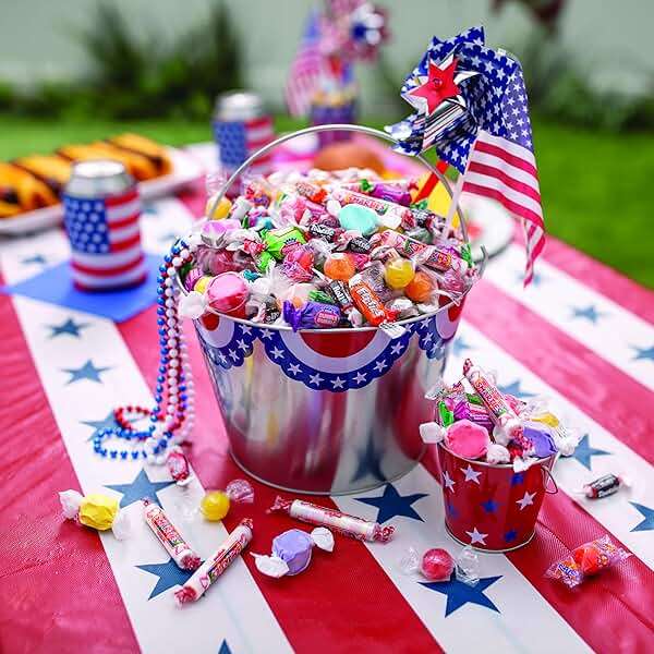 Fun Express Bulk Candy Variety Pack 30 lb, Approx 3000 Pieces - Individually Wrapped Assorted Candy for 4th of July, Party Favors, Pinata Stuffers & Goodie Bags | Premium Mix for Birthdays, Carnivals & Parades - Image 8