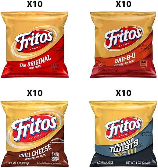Fritos Corn Chips Variety Pack, Assortment May Vary, 1 Ounce (Pack of 40) - Image 3