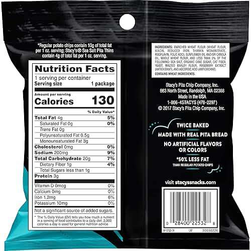 Stacy's Pita Thins Variety Pack, No Artificial Colors or Flavors, 1 Oz (24 Count) - Image 2
