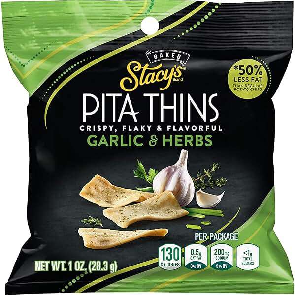 Stacy's Pita Thins Variety Pack, No Artificial Colors or Flavors, 1 Oz (24 Count) - Image 6