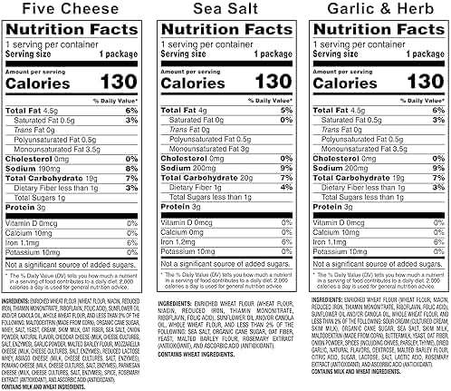 Stacy's Pita Thins Variety Pack, No Artificial Colors or Flavors, 1 Oz (24 Count) - Image 9