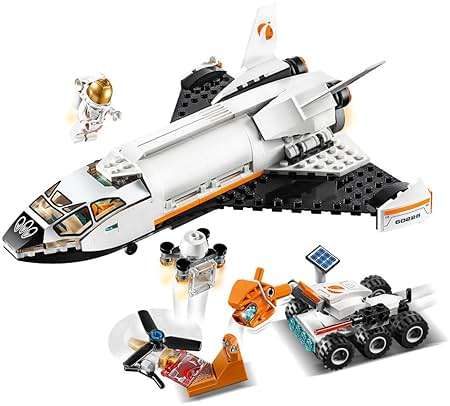 LEGO City Space Mars Research Shuttle 60226 Space Shuttle Toy Building Kit with Mars Rover and Astronaut Minifigures, Top STEM Toy for Boys and Girls, New 2019 (273 Pieces) - Image 6