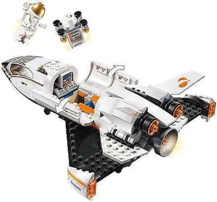 LEGO City Space Mars Research Shuttle 60226 Space Shuttle Toy Building Kit with Mars Rover and Astronaut Minifigures, Top STEM Toy for Boys and Girls, New 2019 (273 Pieces) - Image 7
