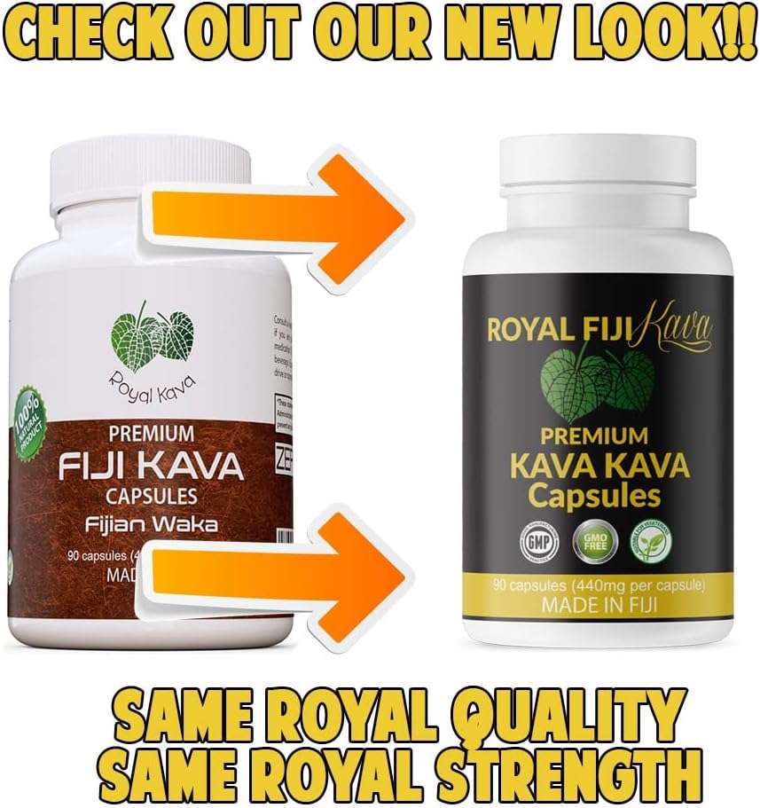 Royal Fiji Kava Pure Noble Kava Capsules Highest Grade Fijian Kava Kava Extract 1760mg Servings 100% Organic for Relaxation & Mood Support - Image 7