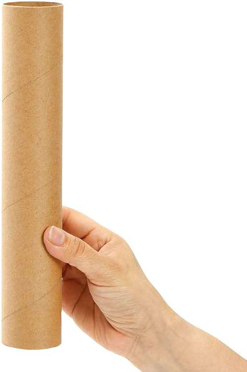 Bright Creations Cardboard Tubes - Paper Towel Rolls for Crafts - Paper Towel Cardboard Tubes - 10 in Length, 1.7 in Diameter, Brown, Pack of 24 - Image 7