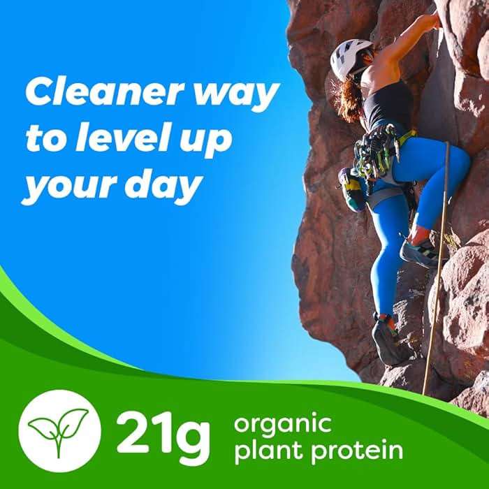 Orgain Organic Vegan Protein + 50 Superfoods Powder, Creamy Chocolate Fudge - 21g Plant Based Protein, 9g Prebiotic Fiber, No Lactose, Gluten Free, No Added Sugar, 2.02 lb (Packaging May Vary) - Image 6