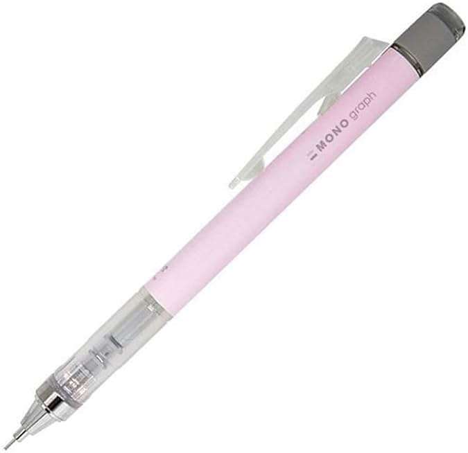 Tombow Mechanical Pencil, Monograph Pastel Color 0.5mm, Sakura Pink (DPA-136E) - Image 3