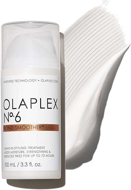Olaplex Nº. 6 Bond Smoother: Leave-In Styling Treatment | Smooths, Conditions, & Strengthens | Frizz Control for Up to 72 Hours - Image 1