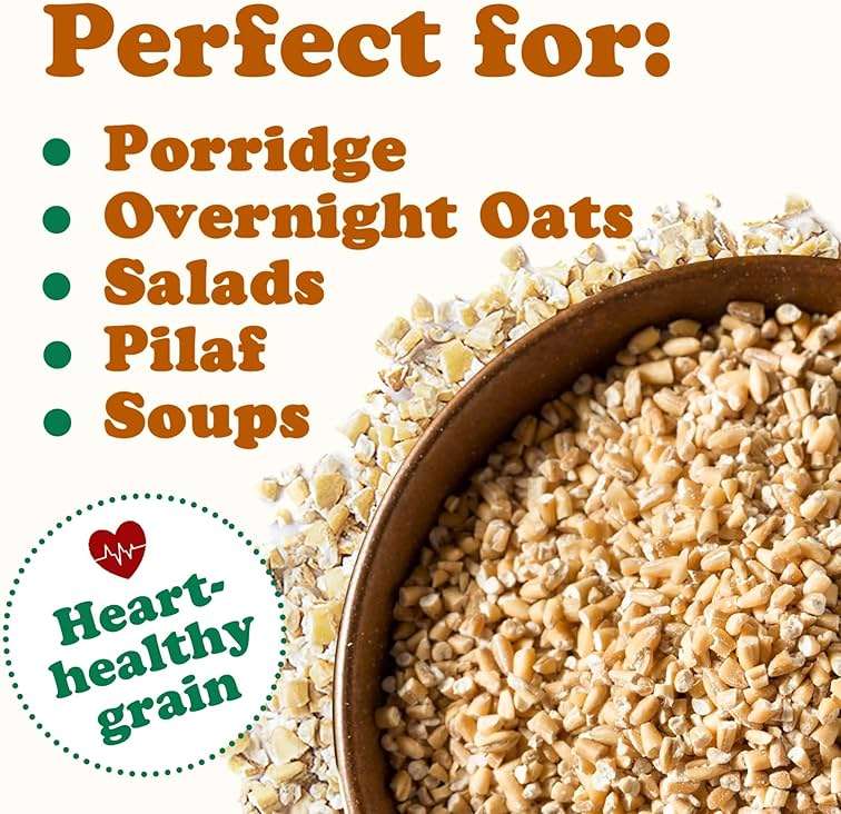 Food to Live Organic Steel Cut Oats, 10 Pounds – 100% Whole Grain Irish Oats, Non-GMO Cereal, Non-Irradiated, Vegan, Bulk, Product of the USA - Image 6