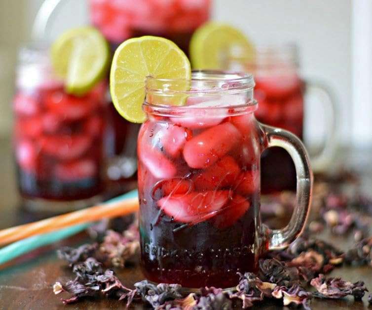 Organic Hibiscus Flowers - 1 lb (16oz) - Herbal Tea - 100% Certified Organic - Flor de Jamaica - Agua Frescas - EarthWise Aromatics - Image 2