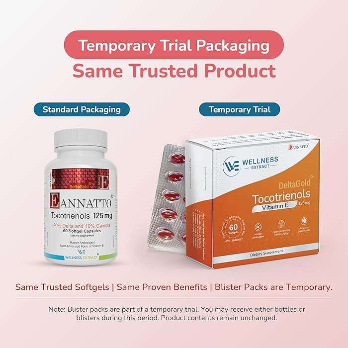 WELLNESS EXTRACT Eannatto Tocotrienols Vitamin E Supplements Tocopherol Free, Non-GMO, Gluten Free & Antioxidant (125MG 60 Softgels) - Image 2