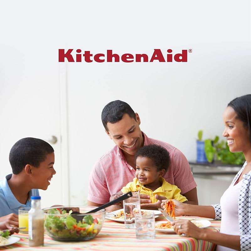 KitchenAid All Purpose Kitchen Shears with Protective Sheath Durable Stainless Steel Scissors, Dishwasher Safe, Soft Grip Comfort Handle, 8.72 Inch, Black - Image 2