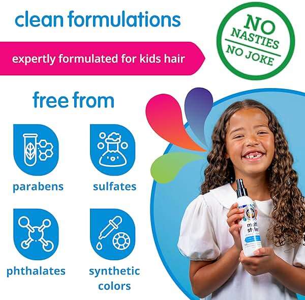 SoCozy Multi Styler, Styling Hair Spray for Kids, Safe for Everyday Use (5.2 Fl Oz) Holds Like a Light Gel, Gentle Formula with Quinoa, Vitamin B5 & Aloe, No Parabens, Sulfates or Synthetic Colors - Image 6