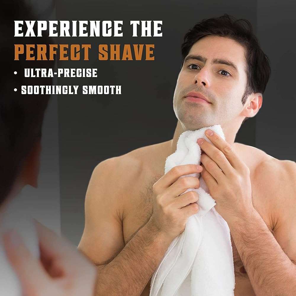 SHAVING REVOLUTION Long Handle Double Edge Safety Razor - Butterfly Open Razor 10 Japanese Stainless Steel Double Edge Blades - Close, Clean Shaving Razor Men., Black Long Handle, 12 Piece Set - Image 5