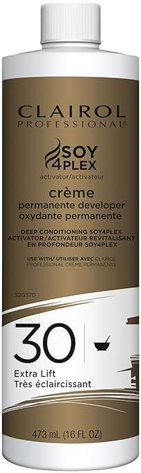 Clairol Professional Crème Permanente 30 volume Hair Developer, 16 oz. - Packaging May Vary - Image 1