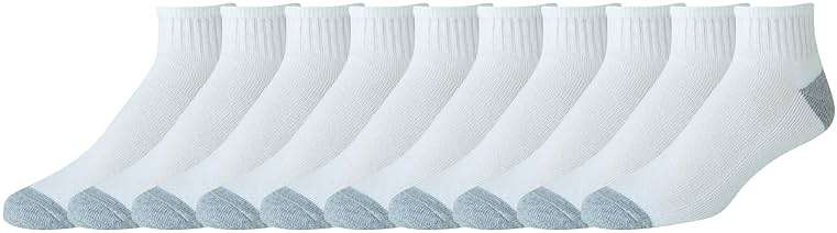 Amazon Essentials Men's Cotton Ankle Socks, Comfortable, Moisture Wicking, Cushioned - Image 1