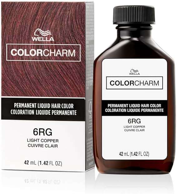 WELLA Color Charm Permanent Liquid Hair Color for Gray Coverage, Red - Image 2