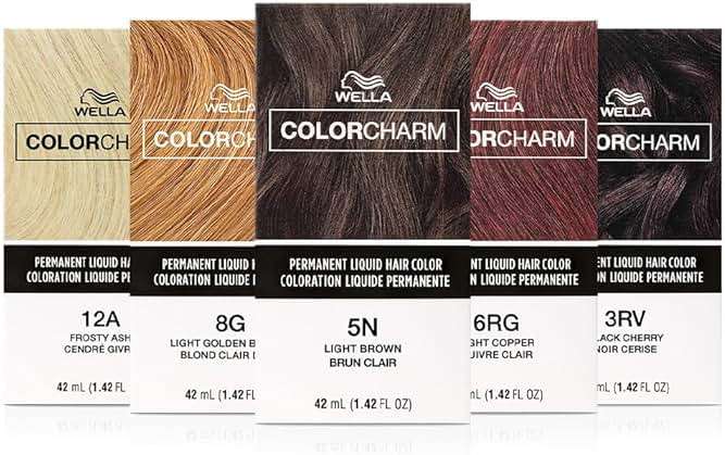 WELLA Color Charm Permanent Liquid Hair Color for Gray Coverage, Red - Image 8