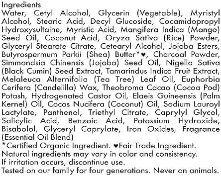 SheaMoisture African black soap bamboo charcoal body scrub exfoliate, 6 Ounce - Image 8