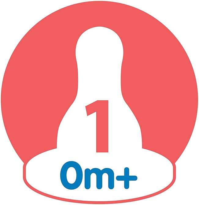 Dr. Brown's Natural Flow Anti-Colic Options+ Narrow Baby Bottles 4 oz/120 mL, with Level 1 Slow Flow Nipple, 3 Pack, 0m+ Blue - Image 5