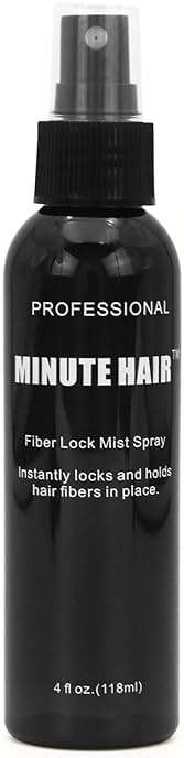 Fiber Lock Hair Spray by Minute Hair - Best Spray to Hold Hair Fibers In Place. Amazing Price. - Image 1