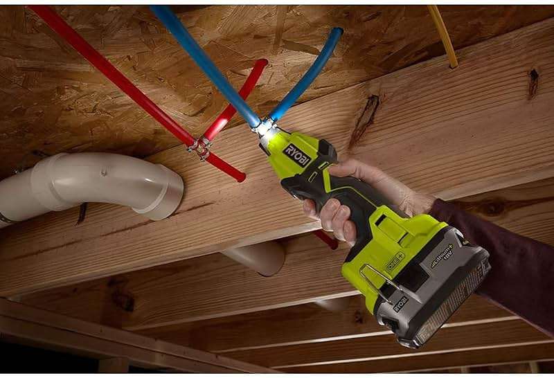 RYOBI ONEAND 18V Lithium-ION Cordless PEX TUBING CLAMP Tool Tool ONLY P660 - Image 2