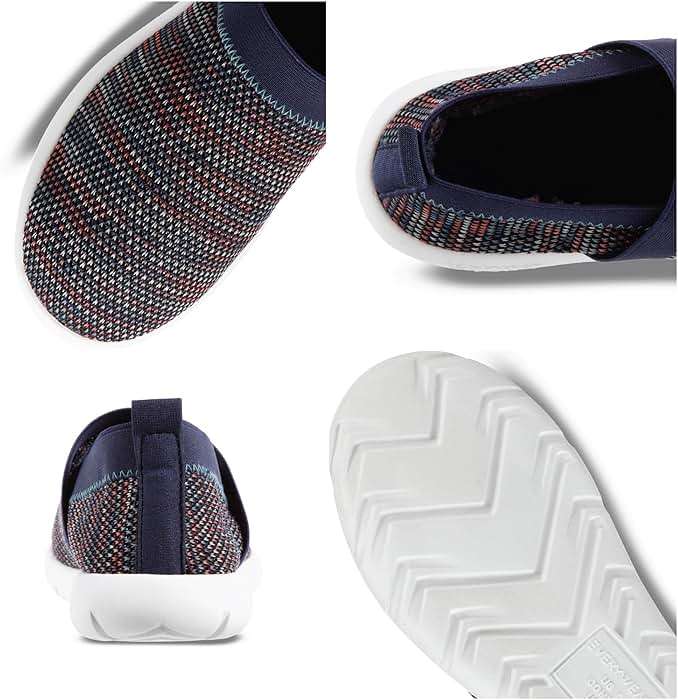 Isotoner Women's Lightweight and Breathable Elastic Knit Slip-on Shoe - Image 3
