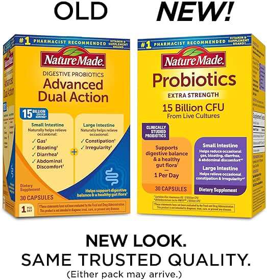 Nature Made Probiotics for Digestive Health Extra Strength 15 Billion CFU from Live Cultures, Probiotics for Women and Men, 30 Probiotic Capsules, 30 Day Supply - Image 2