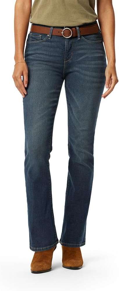 Levi Strauss Signature Gold Women's Totally Shaping Bootcut Jeans Mid-Rise Stretch Denim Curvy (Available In Plus) - Image 1