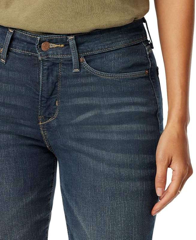 Levi Strauss Signature Gold Women's Totally Shaping Bootcut Jeans Mid-Rise Stretch Denim Curvy (Available In Plus) - Image 4