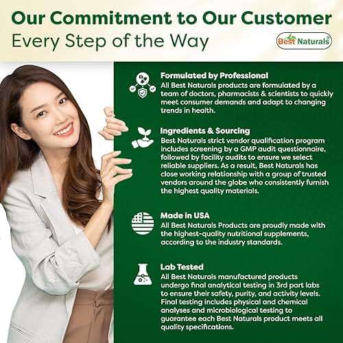 Best Naturals 2 Pack Ashwagandha Capsules for Relaxing Stress and Mood, 500 mg, 120 Count (Total 240 Capsules) - Image 4