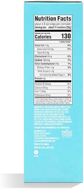 365 by Whole Foods Market, Cracker Pita Sea Salt, 5 Ounce - Image 2