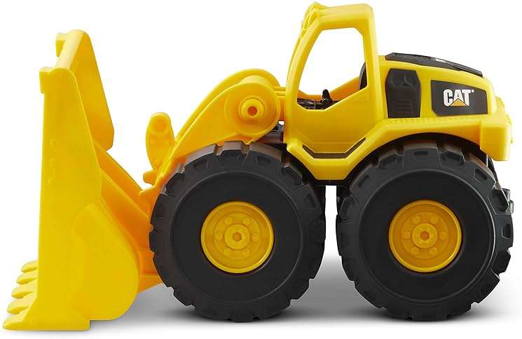 Cat Construction 7" Dump Truck, Loader & Excavator toys Combo Pack - Image 6