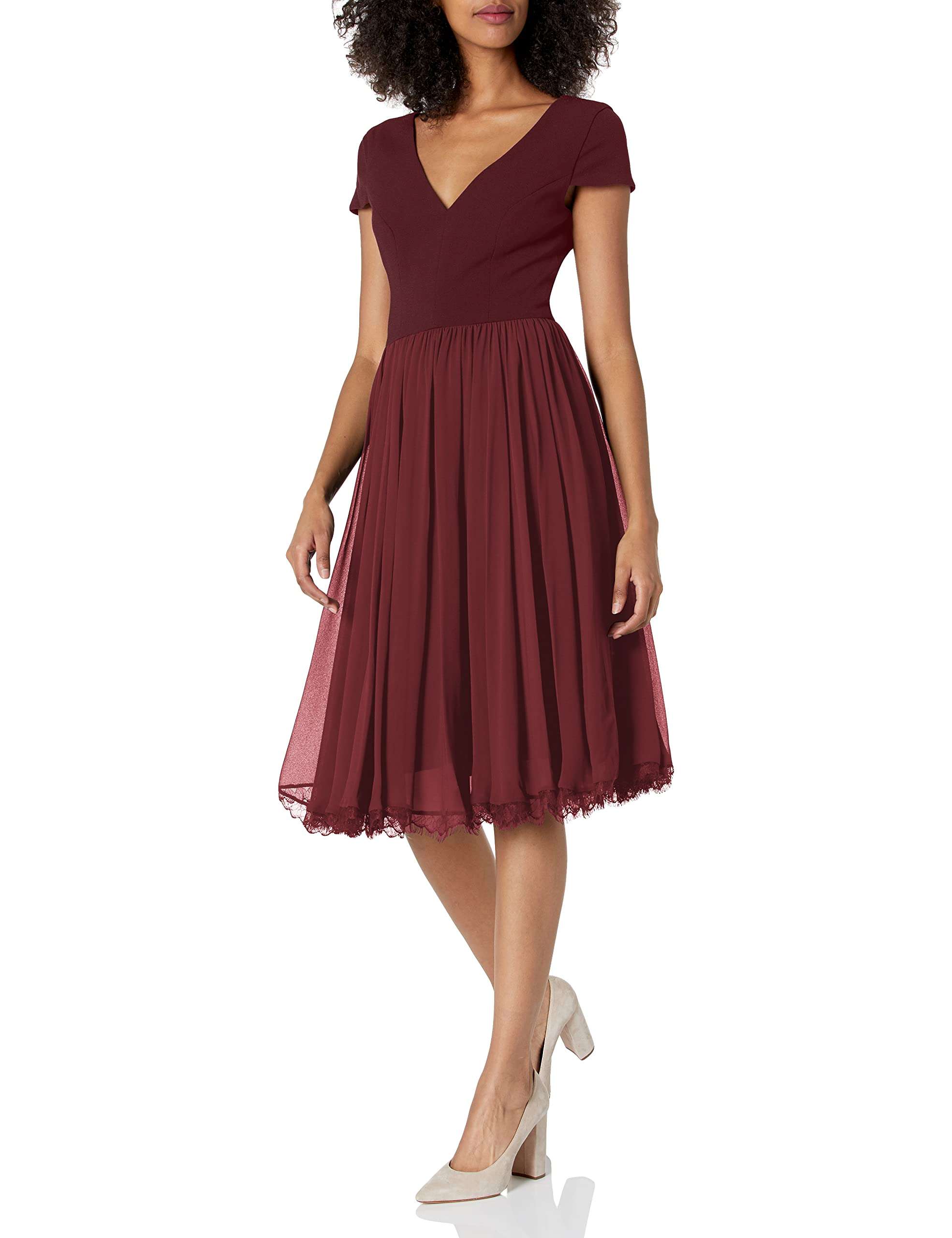 Dress the Population Womens Fit and Flare - Image 1