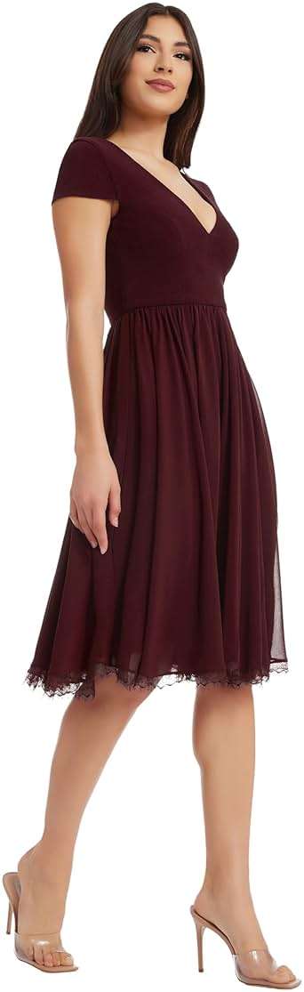 Dress the Population Womens Fit and Flare - Image 3